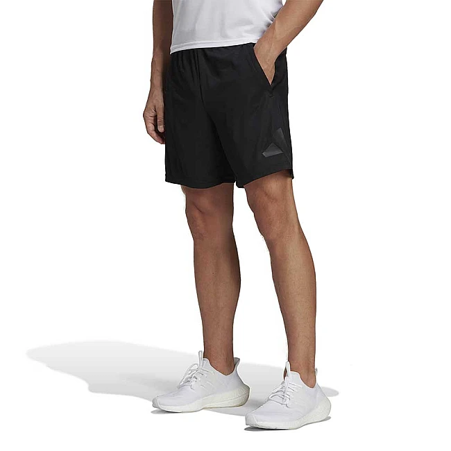 МЪЖКИ КЪСИ ПАНТАЛОНИ ADIDAS TR-ES LOGO SHORT 7IN BLACK