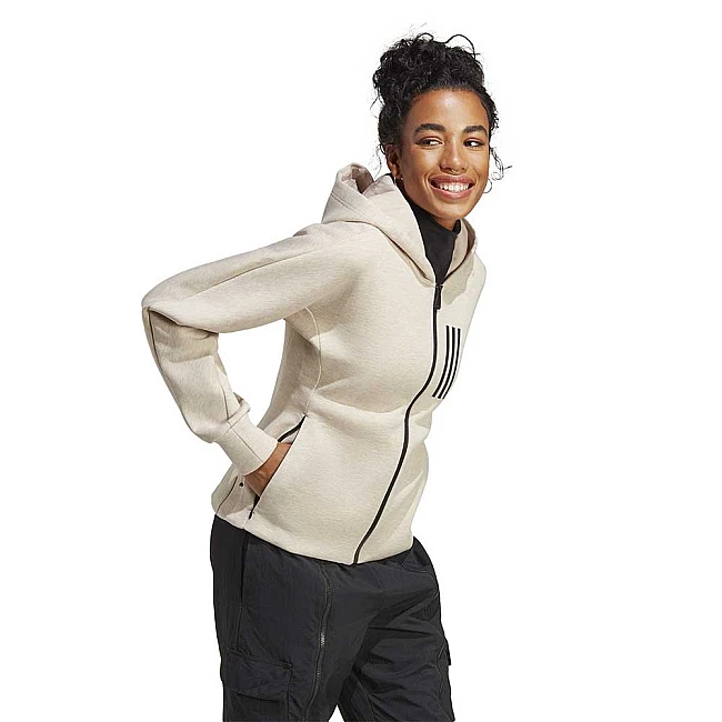 ДАМСКО ГОРНИЩЕ ADIDAS MV SL FZ HD TAUPE