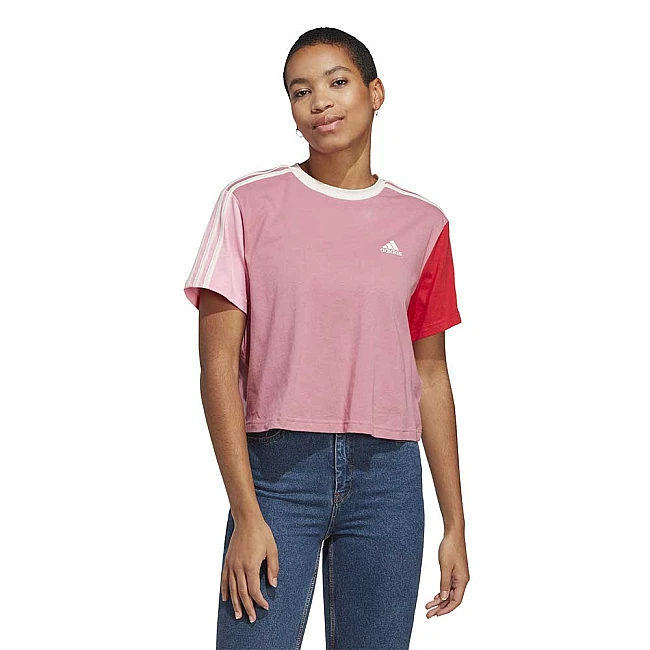ДАМСКА ТЕНИСКА ADIDAS 3S CR TOP PINK