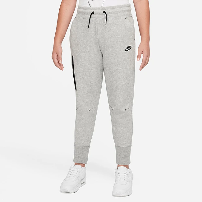 ДЕТСКО ДОЛНИЩЕ ЗА МОМИЧЕ NIKE NSW TCH FLC PANT GREY HTR