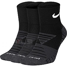 ЧОРАПИ NIKE EVRY MAX CUSH ANKLE 3PR BLACK