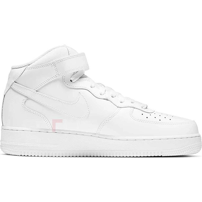 МЪЖКИ ОБУВКИ NIKE AIR FORCE 1 MID 07 LE WHITE