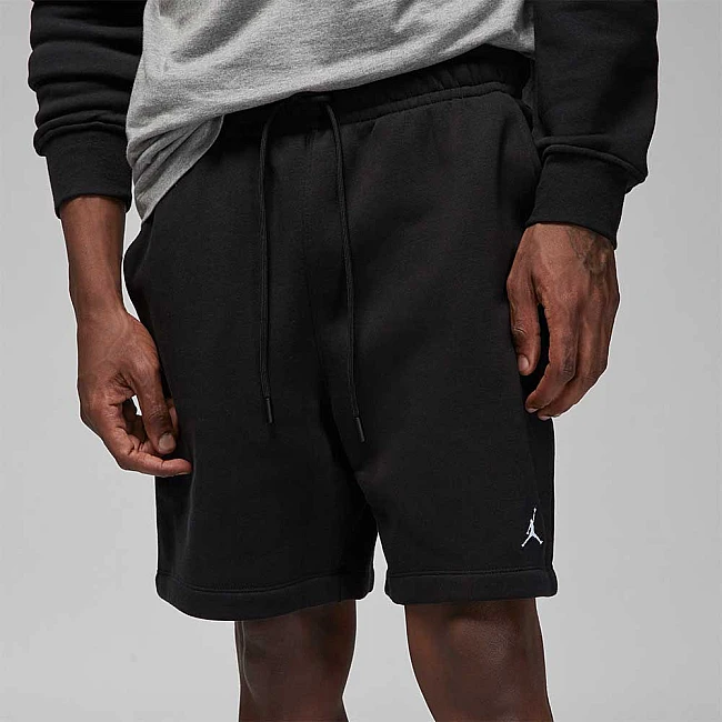 МЪЖКИ КЪСИ ПАНТАЛОНИ NIKE JORDAN ESS FLC SHORT BLACK