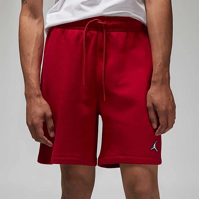 МЪЖКИ КЪСИ ПАНТАЛОНИ NIKE JORDAN ESS FLC SHORT RED