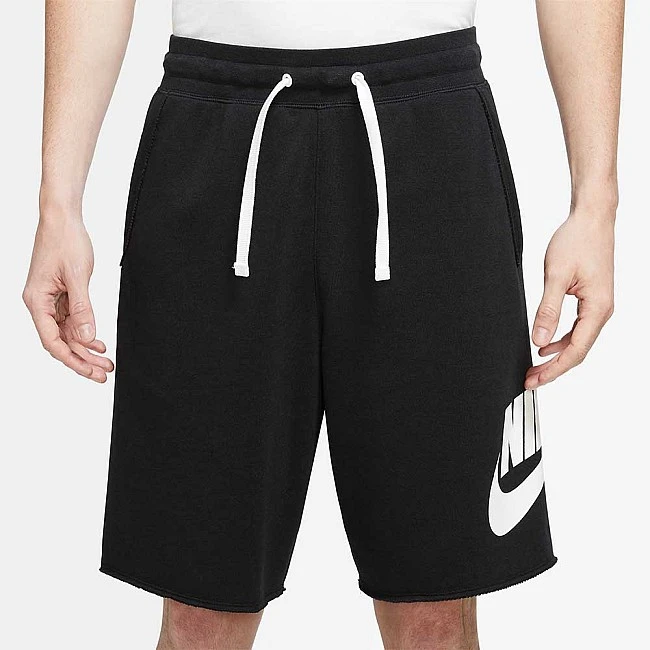 МЪЖКИ КЪСИ ПАНТАЛОНИ NIKE CLUB ALUMNI HBR FT SHORT BLACK