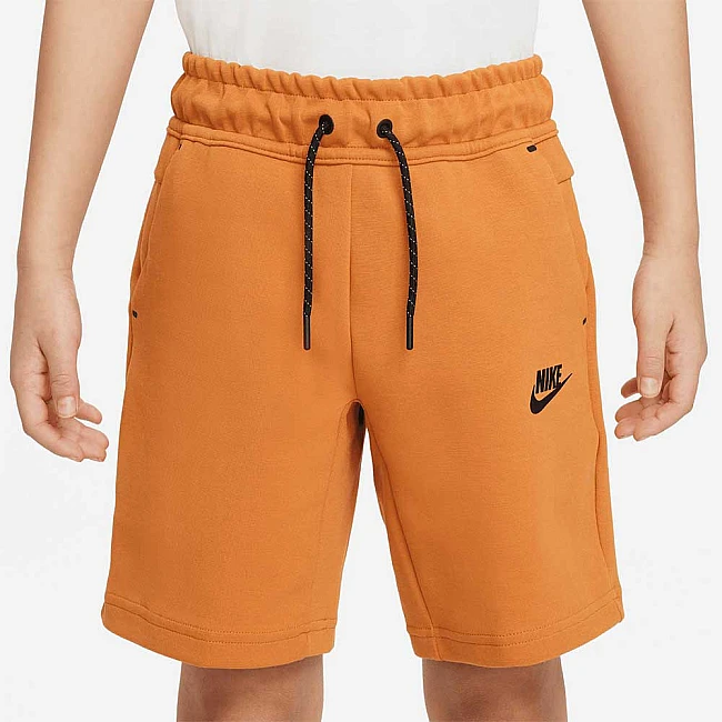 ДЕТСКИ КЪСИ ПАНТАЛОНИ ЗА МОМЧЕ NIKE NSW TCH FLC SHORT MONARCH