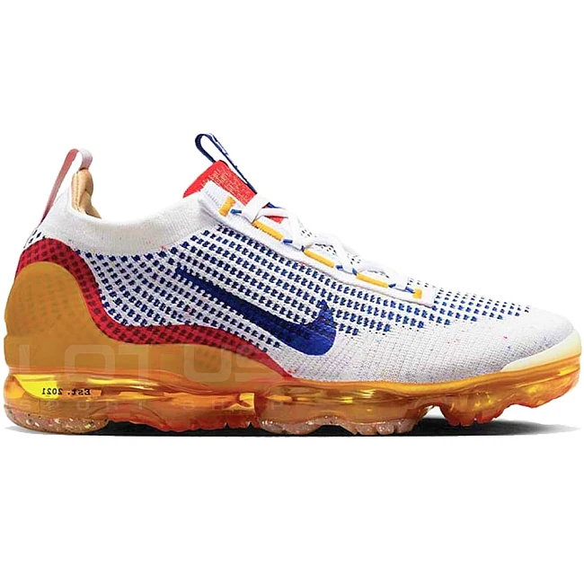 МЪЖКИ МАРАТОНКИ NIKE AIR VAPORMAX 2021 FK FR NN WHITE/ORANGE