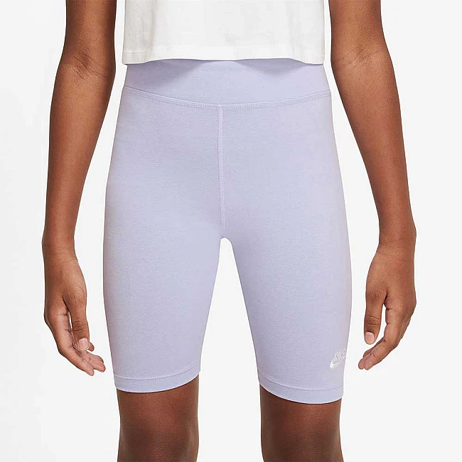 ДЕТСКИ КЪС КЛИН ЗА МОМИЧЕ NIKE NSW 7 IN BIKE SHORT LT PURPLE