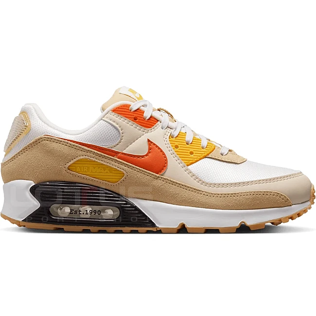 МЪЖКИ МАРАТОНКИ NIKE AIR MAX 90 SE FR WHITE/ORANGE