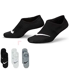 ЧОРАПИ NIKE EVERYDAY PLUS LTWT FOOT 3PR B/W/G