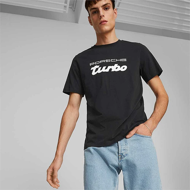 МЪЖКА ТЕНИСКА PUMA PORSCHE PL LOGO TEE BLACK