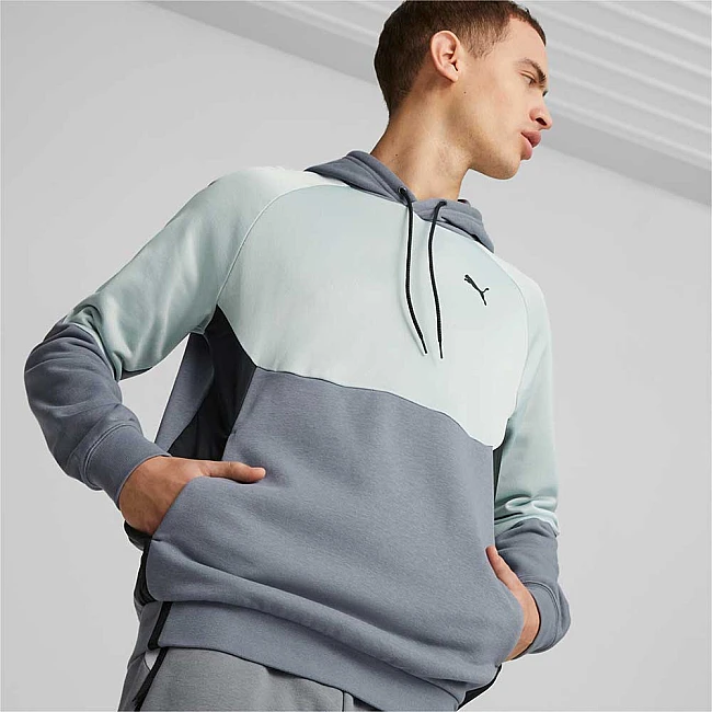 МЪЖКИ СУИТШЪРТ PUMA PUMATECH HOODIE FL GREY