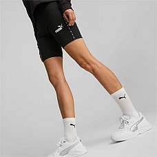 ДАМСКИ КЪС КЛИН PUMA POWER TAPE 7IN SHORT LEGGINGS BLACK