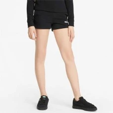 ДЕТСКИ КЪСИ ПАНТАЛОНИ ЗА МОМИЧЕ PUMA ESS+ SHORTS TR G BLACK