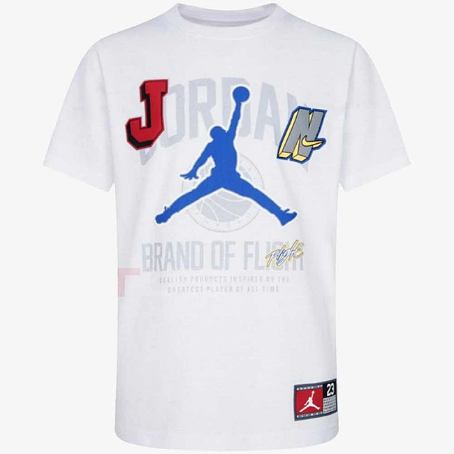 ДЕТСКА ТЕНИСКА ЗА МОМЧЕ NIKE JORDAN LB GYM 23 TEE WHITE