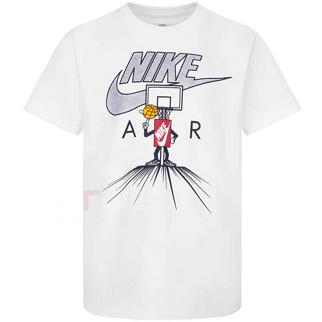 ДЕТСКА ТЕНИСКА ЗА МОМЧЕ NIKE ICONS OF PLAY SS TEE WHITE