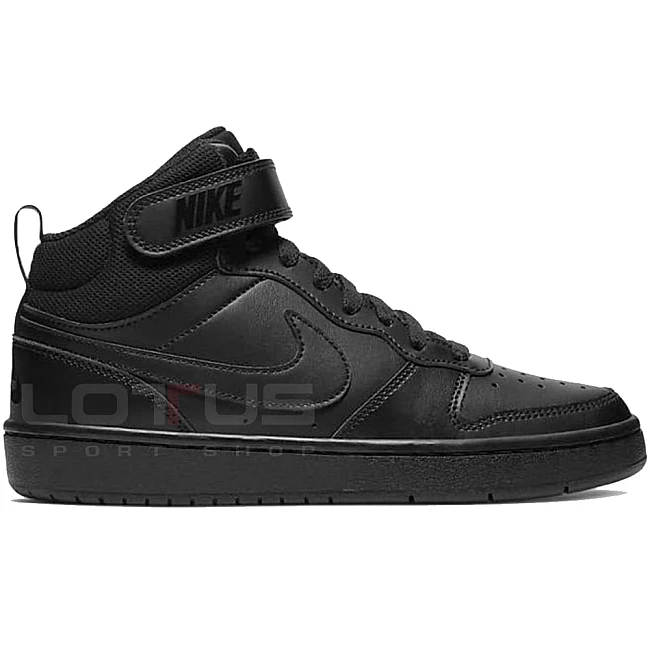 ДЕТСКИ ОБУВКИ NIKE COURT BOROUGH MID 2 (GS) BLACK