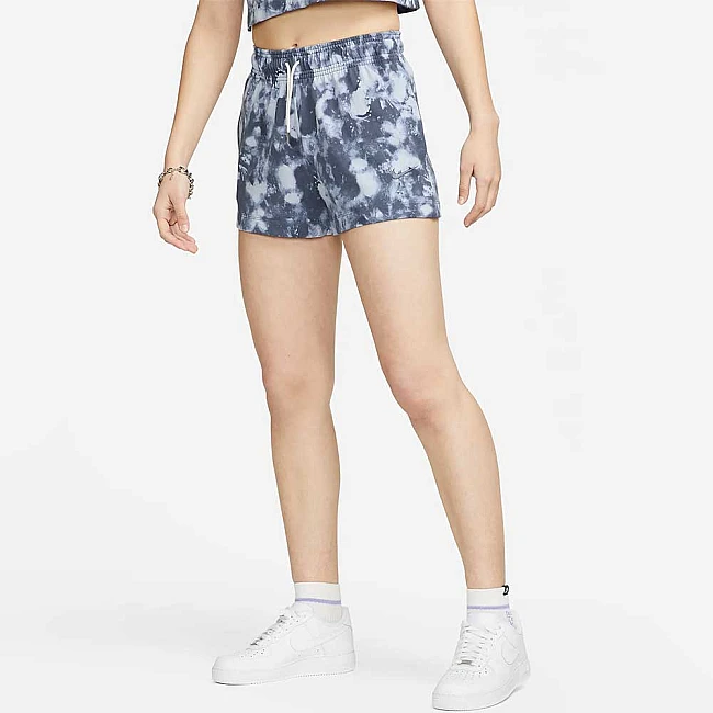 ДАМСКИ КЪСИ ПАНТАЛОНИ NIKE NSW WVE DYE JRSY SHORT A3