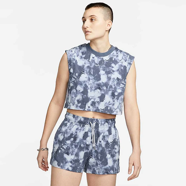 ДАМСКИ ПОТНИК NIKE NSW WVE DYE JRSY SL TOP A3