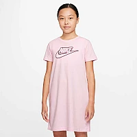ДЕТСКА РОКЛЯ NIKE NSW FUTURA TSHIRT DRESS PINK