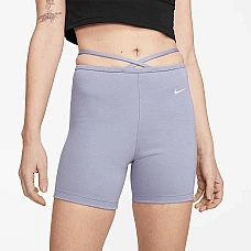 ДАМСКИ КЪС КЛИН NIKE NSW EVRDY MOD HR BIKE SHORT INDIGO HAZE