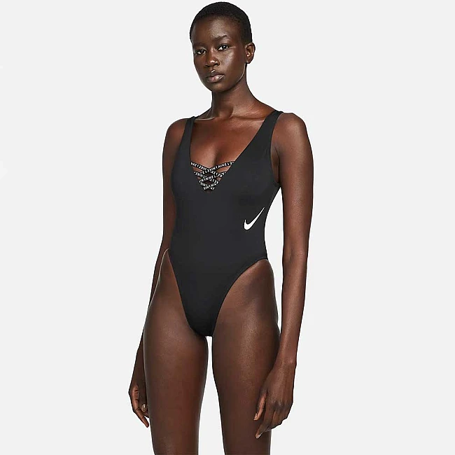 ДАМСКИ БАНСКИ NIKE U-BACK ONE PIECE BLACK