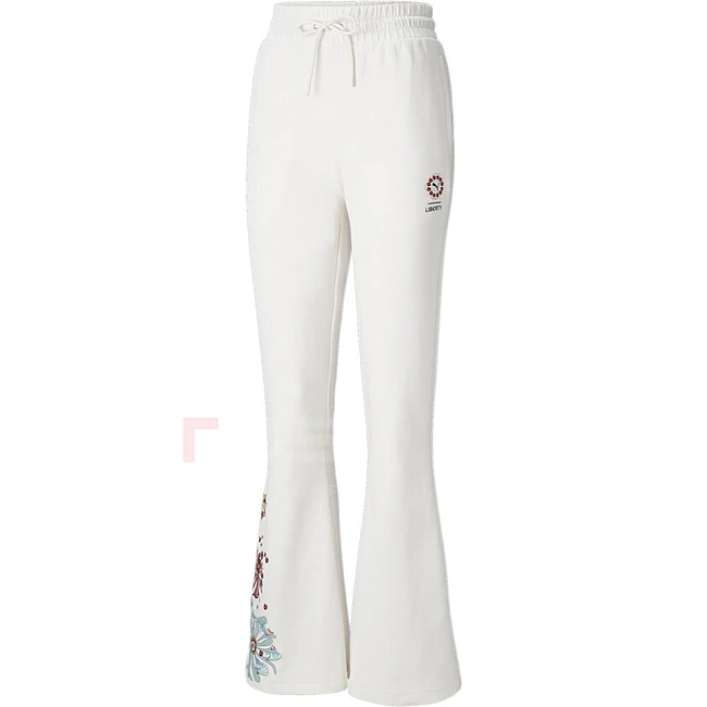ДАМСКО ДОЛНИЩЕ PUMA X LIBERTY FLARED PANTS WHITE