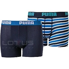 ДЕТСКИ БОКСЕР PUMA BASIC BOXER PRINTE BOXER OBSIDIAN