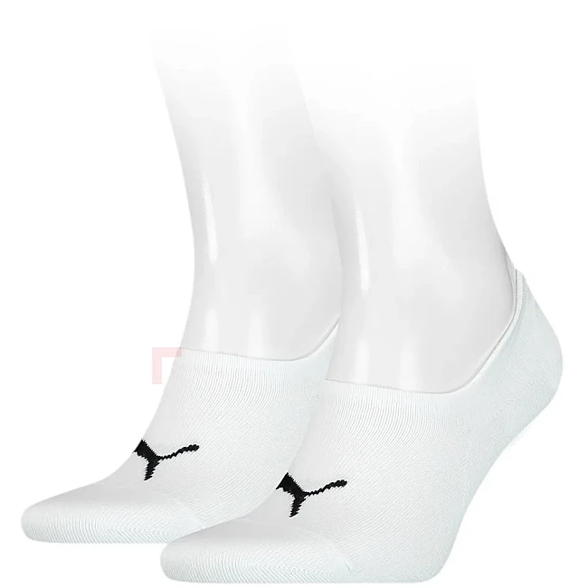 ЧОРАПИ PUMA UNISEX FOOTIE 2P H WHITE