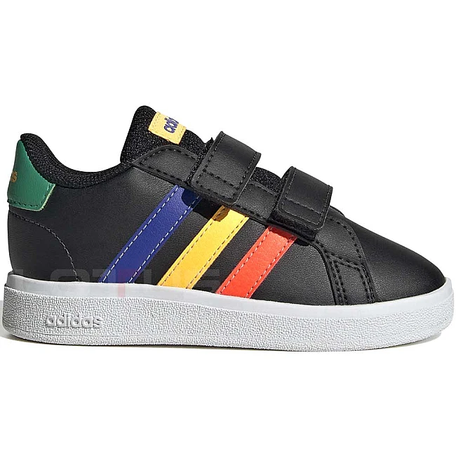 ДЕТСКИ МАРАТОНКИ ЗА МОМЧЕ ADIDAS GRAND COURT 2.0 CF BLACK/BLUE