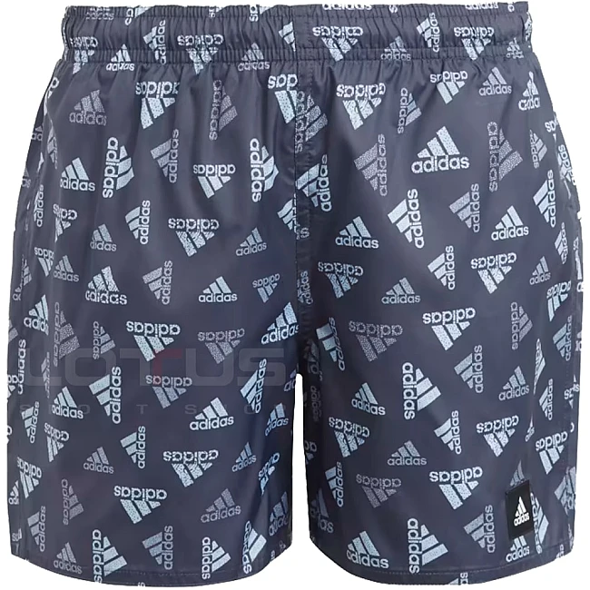 ДЕТСКИ ПЛУВНИ ШОРТИ ЗА МОМЧЕ ADIDAS BOS AOP SWIM SHORT NAVY