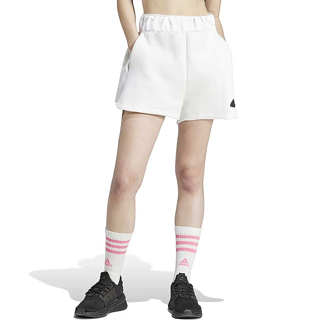 ДАМСКИ КЪСИ ПАНТАЛОНИ ADIDAS Z.N.E. SHORT WHITE