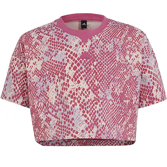 ДЕТСКА ТЕНИСКА ЗА МОМИЧЕ ADIDAS FI AOP T QUARTZ/SILVER