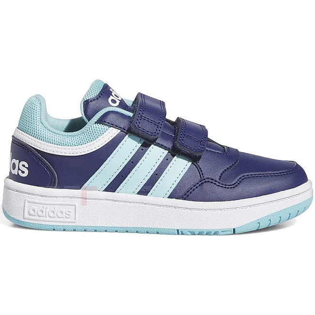 ДЕТСКИ МАРАТОНКИ ЗА МОМЧЕ ADIDAS HOOPS 3.0 CF C DK BLUE/WHITE