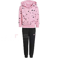 ДЕТСКИ СПОРТЕН ЕКИП ЗА МОМИЧЕ ADIDAS BLUV Q3 TS PINK/BLACK