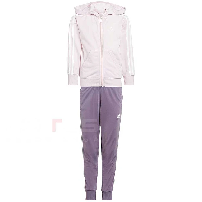 ДЕТСКИ СПОРТЕН ЕКИП ЗА МОМИЧЕ ADIDAS 3S SHINY TS PINK/VIOLET