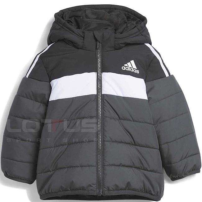 БЕБЕШКО ЯКЕ ЗА МОМЧЕ ADIDAS IN F PAD JKT BLACK