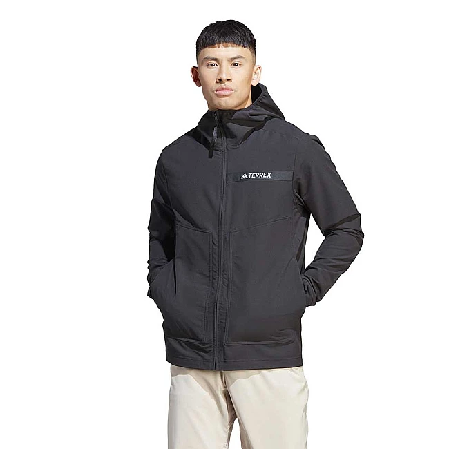 МЪЖКО ЯКЕ ADIDAS M TERREX SOFTSHELL JKT BLACK