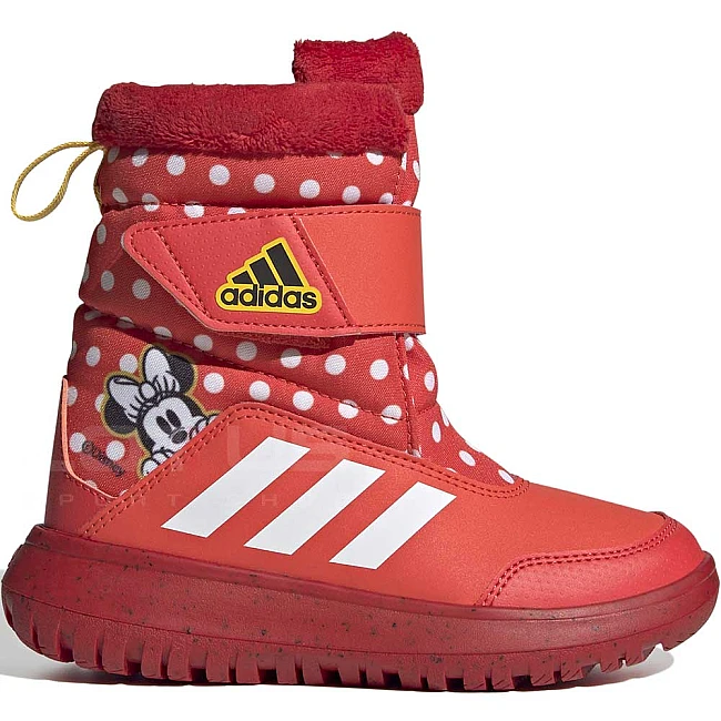 ДЕТСКИ БОТУШИ ЗА МОМИЧЕ ADIDAS WINTERPLAY MINNIE C RED