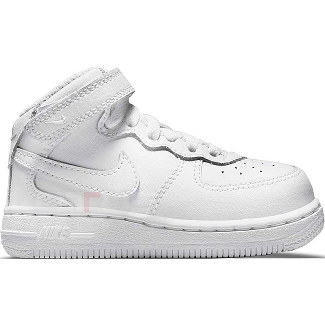 ДЕТСКИ ОБУВКИ NIKE AIR FORCE 1 MID LE BT WHITE