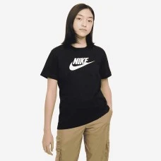 ДЕТСКА ТЕНИСКА ЗА МОМИЧЕ NIKE NSW TEE FUTURA SS BOY BLACK