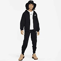 ДЕТСКИ СПОРТЕН ЕКИП ЗА МОМЧЕ NIKE NSW CLUB FLC FZ TRACKSUIT BLACK