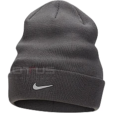 ДЕТСКА ЗИМНА ШАПКА NIKE PEAK BEANIE SC SWSH IRON GREY