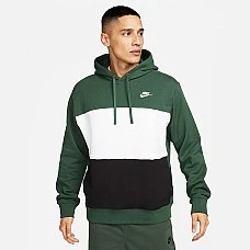 МЪЖКИ СУИТШЪРТ NIKE CLUB+ FT CB HOODIE FIR