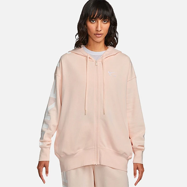 ДАМСКО ГОРНИЩЕ NIKE NSW AIR FLC OS FZ HD GUAVA