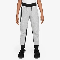 ДЕТСКО ДОЛНИЩЕ ЗА МОМЧЕ NIKE NSW TECH FLC PANT DK GREY HTHR/BLACK
