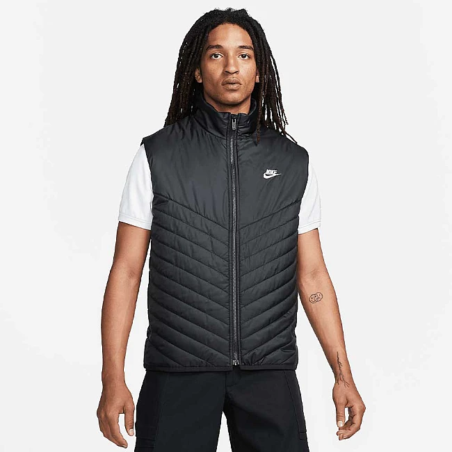 МЪЖКИ ЕЛЕК NIKE TF WR MIDWEIGHT VEST BLACK