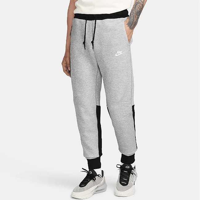 МЪЖКО ДОЛНИЩЕ NIKE TCH FLC JGGR DK GREY HTHR/BLACK
