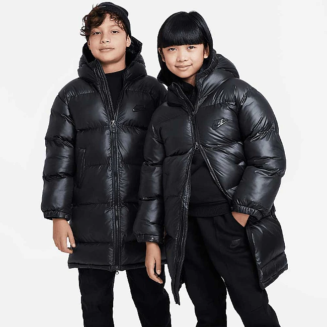 ДЕТСКО ЯКЕ NIKE NSW TF RPL HGH SYNFL PRKA UL BLACK