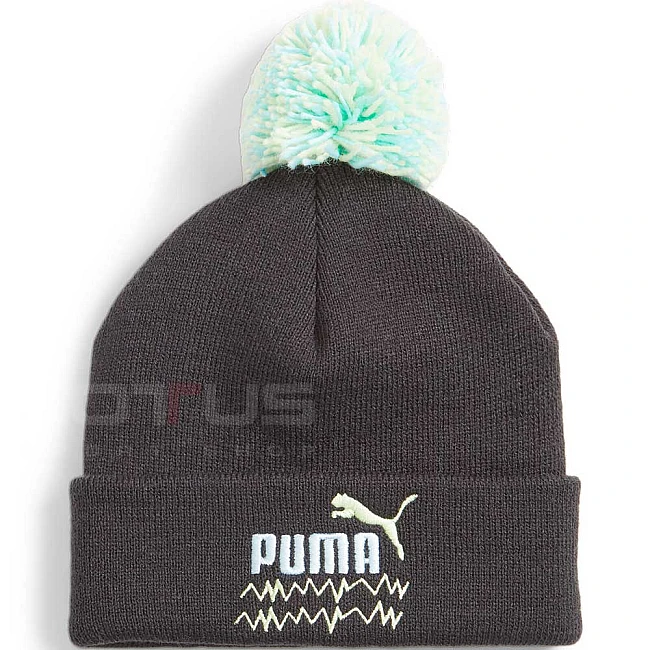 ДЕТСКА ЗИМНА ШАПКА PUMA MIXMATCH POM POM BEANIE BLACK